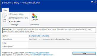 Creating a SharePoint 2010 Site Template using SharePoint Designer.