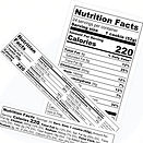 food nutritional analysis