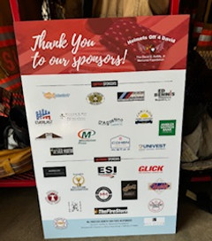 Acknowledgment to many sponsors