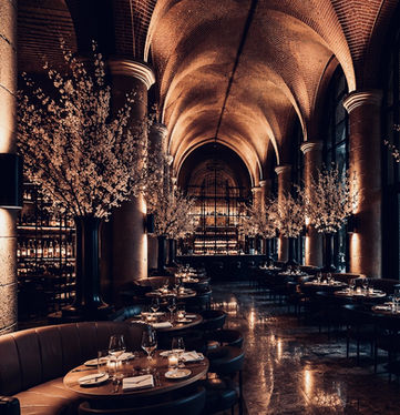 Interior view of Heritage Hotel and Restaurant Interior Design London