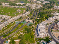 Dubai Hills Real Estate Arial View