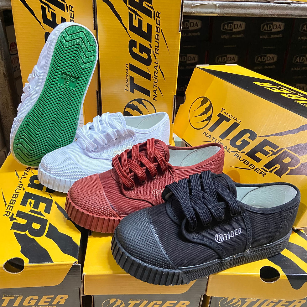 TG-205 รองเท้านักเรียนพื้นเขียว (ไทเกอร์ l TIGER)