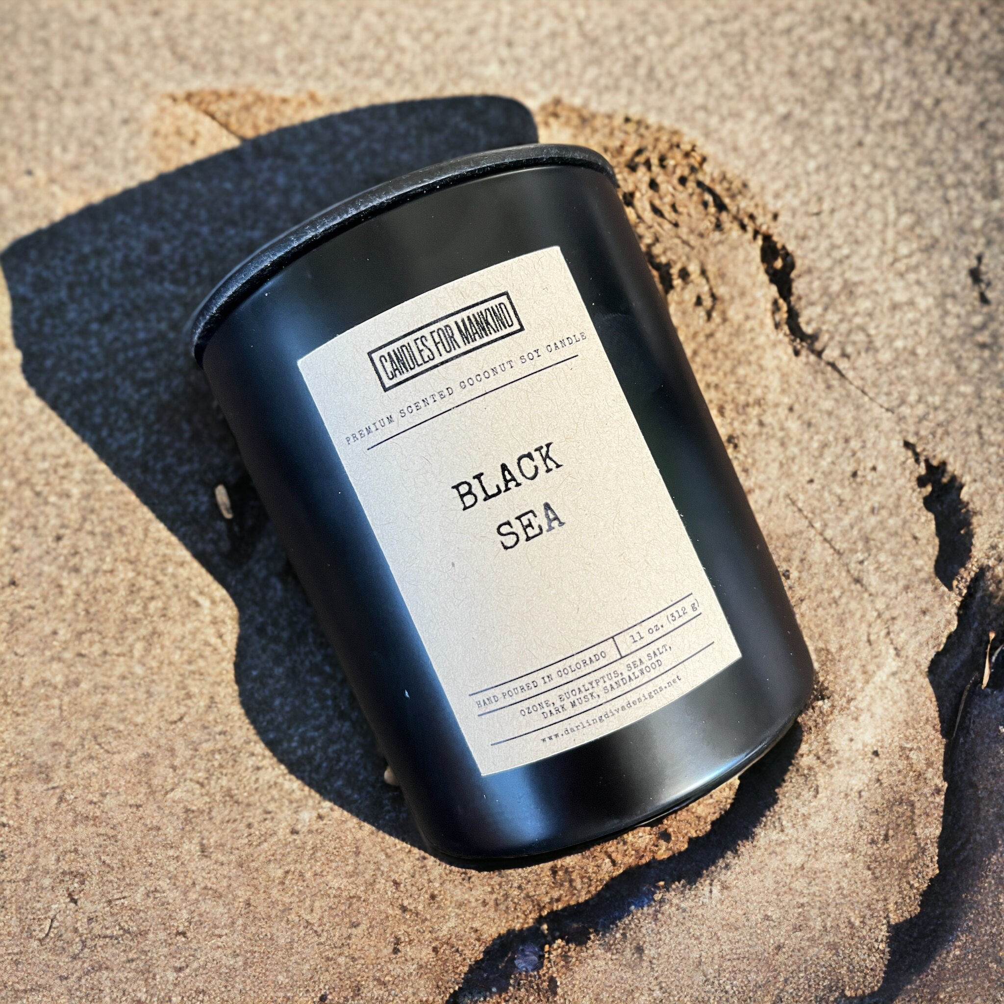Black Sea Coconut Soy Candle