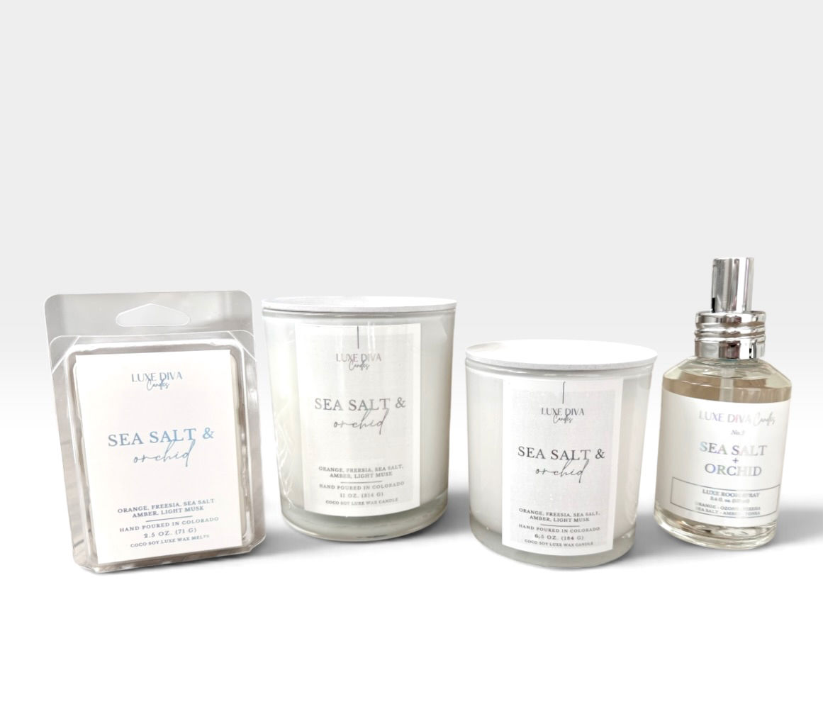 Sea Salt & Orchid Coconut Soy Wax Melts