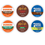 Thumbnail: 54CT Coffee K-Pods Variety Pack: Includes Dunkin Donuts, McCafe Maxwell House