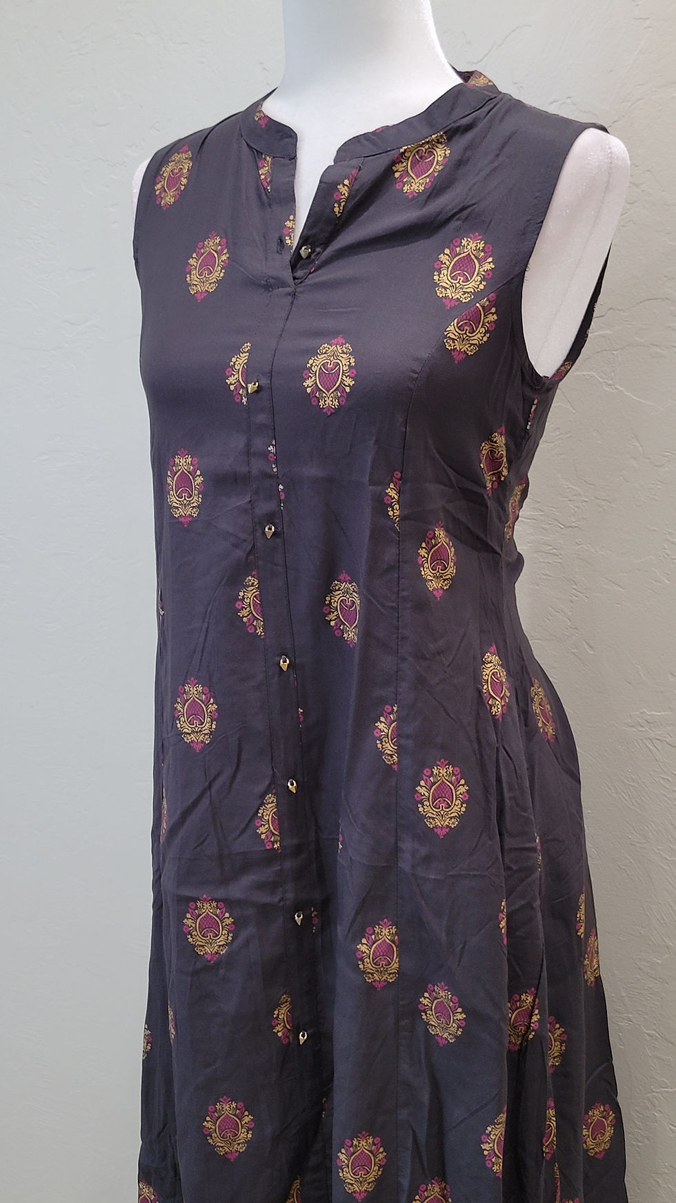 Thumbnail: Stunning Charcoal Grey Kurti