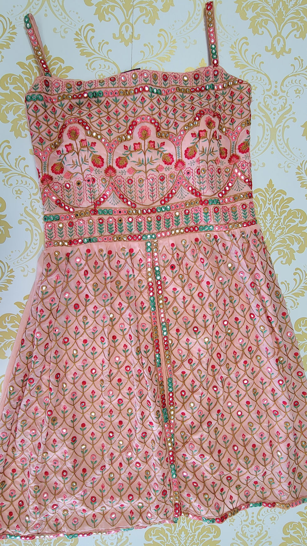 Elegant Light Pink Salwar Kurti Set