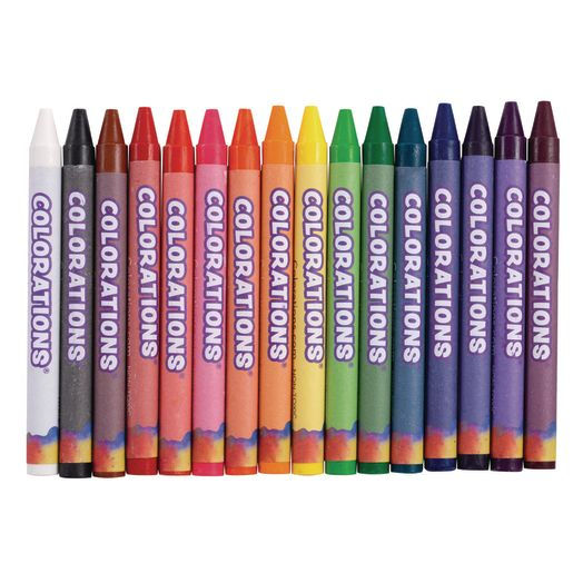 Thumbnail: Colorations® Regular Crayons - Set of 16