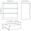 Thumbnail: MALM Chest of 3 drawers, black-brown, 80x78 cm (31 1/2x30 3/4 ")