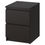 Thumbnail: MALM Chest of 2 drawers, black-brown, 40x55 cm (15 3/4x21 5/8 ")