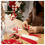 Thumbnail: VINTERFINT Hanging decoration, heart-shaped red/white