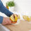 Thumbnail: UPPFYLLD Fruit cutter, set of 4, mixed colours