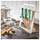 Thumbnail: UPPFYLLD Holder for kitchen utensils, light grey/beige, 28x10 cm (11x4 ")