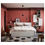 Thumbnail: MALM Bed frame, high, w 4 storage boxes, white/Lönset, 160x200 cm (63x78 3/4 ")