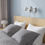 Thumbnail: MALM Bed frame, high, white stained oak veneer/Luröy, 160x200 cm (63x78 3/4 ")