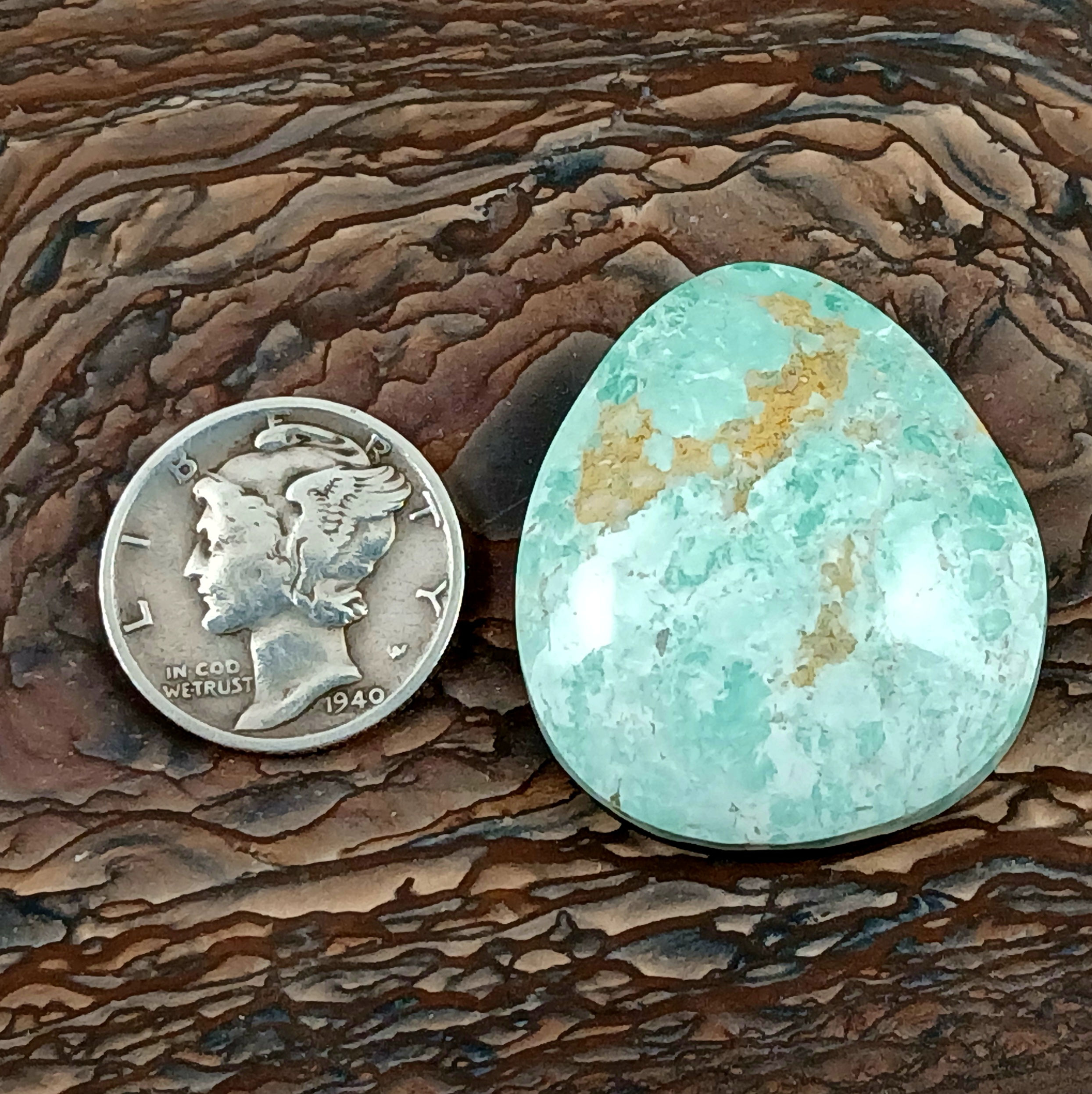 Broken Arrow Variscite Cabochon