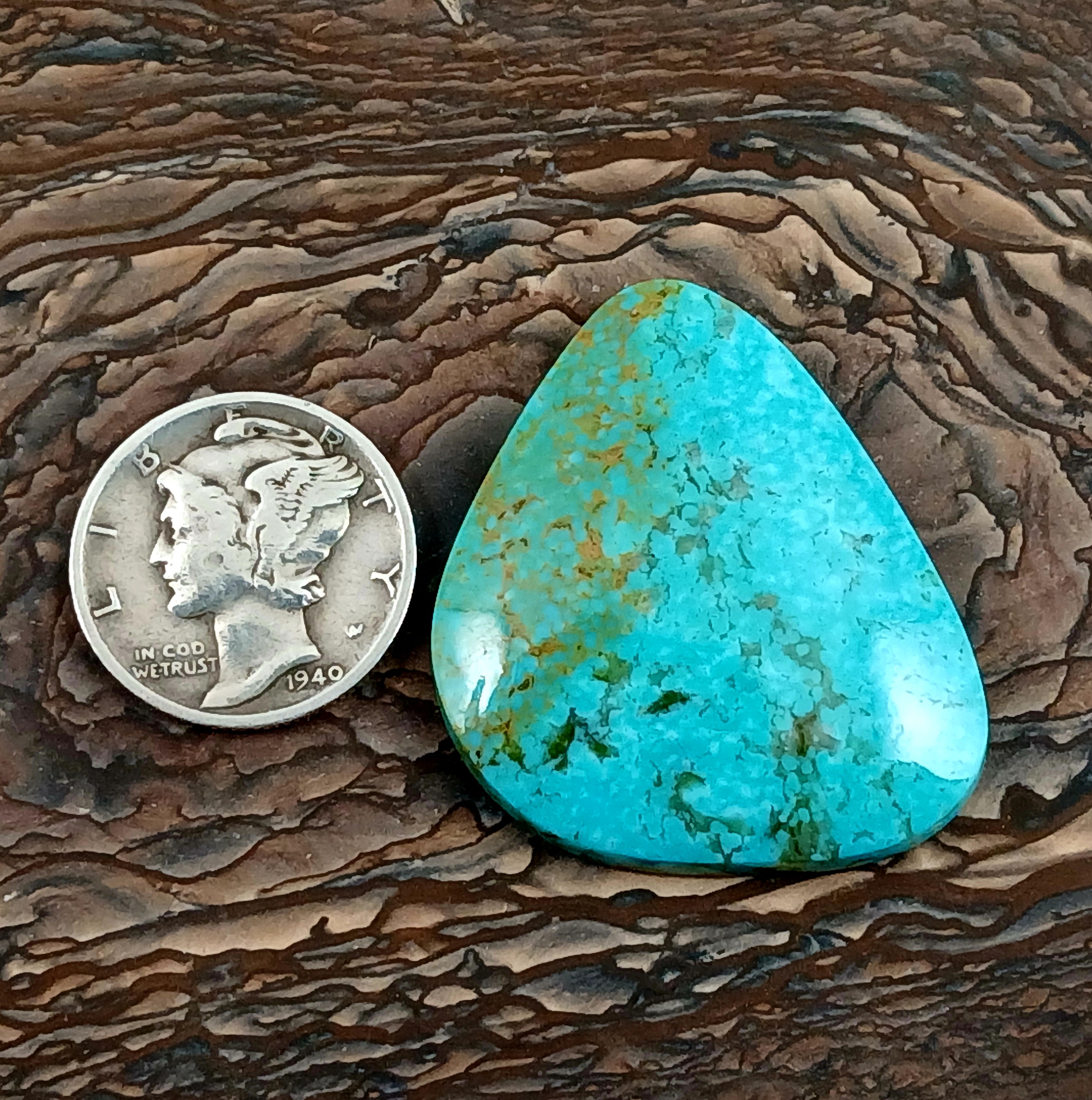 Kingman Turquoise cabochon