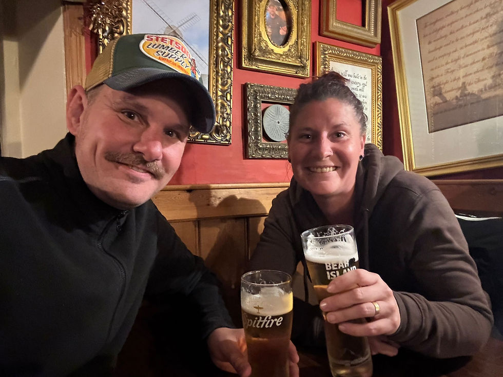 Woche 7 - Linksverkehr, Pubs und Winterruhe