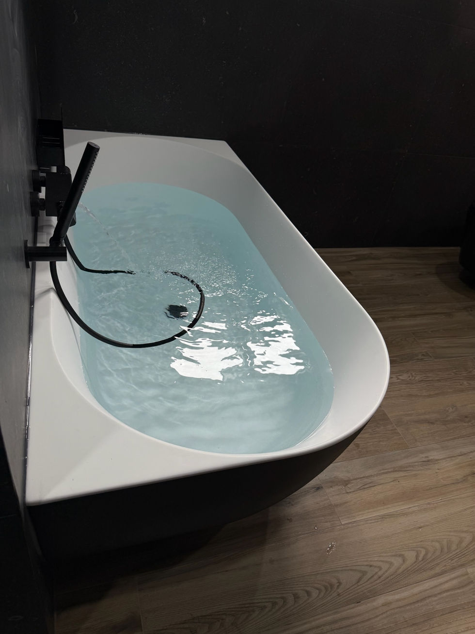 Baignoire remplie