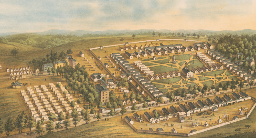 Carver Barracks A Civil War encampment in Washington with deep ties