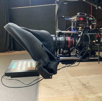 BTS: Jib Prompter in Action