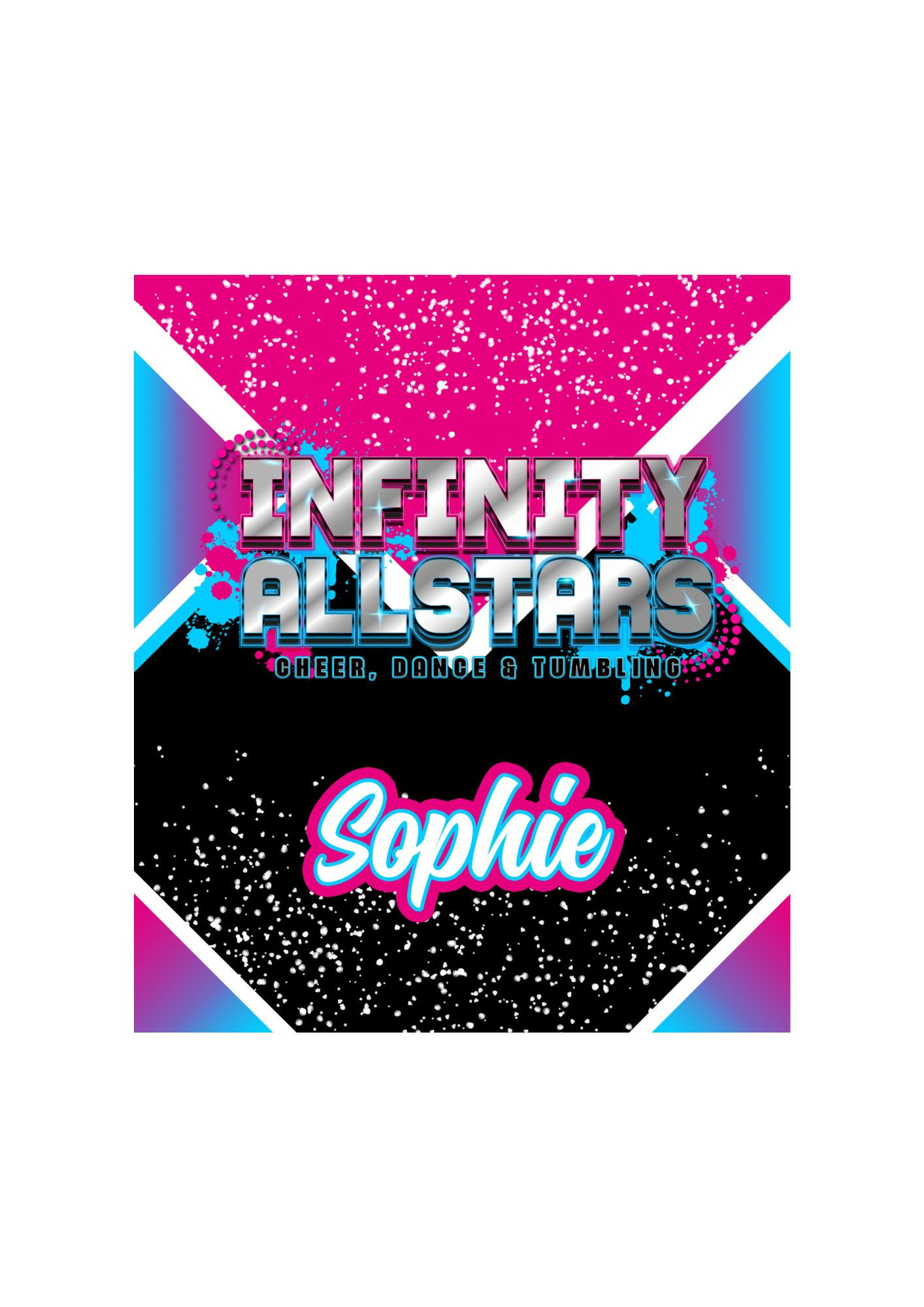 Infinity Allstars Personalised Blanket