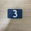 Thumbnail: Mini house number horizontal