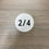Thumbnail: Mini house number round
