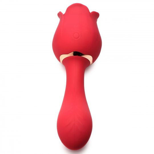 Thumbnail: Regal Rose Licking Rose Vibrator