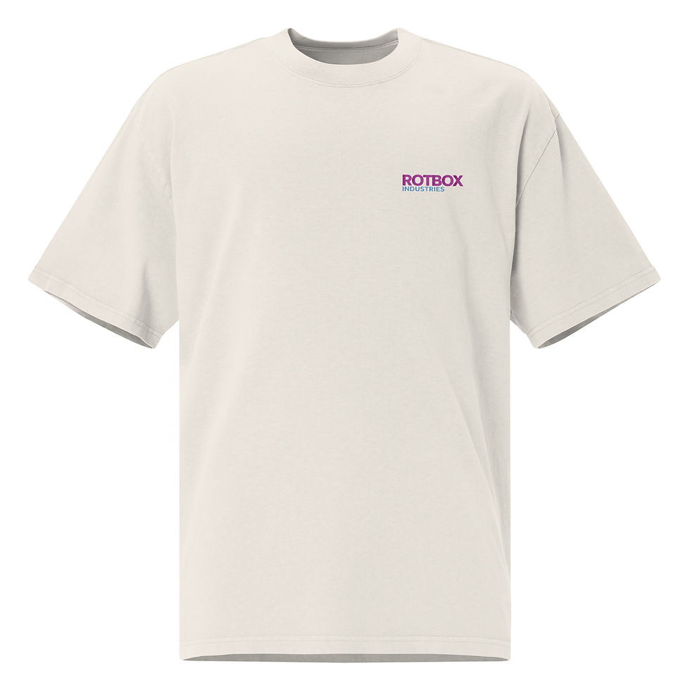 Thumbnail: VHS Oversized faded t-shirt