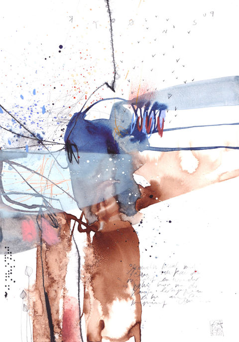 Eva Kalien MixedMedia Watercolor