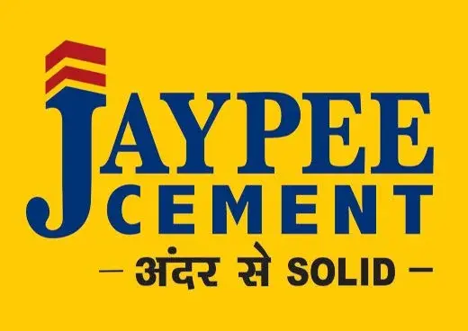 Jaypee Cement logo with tagline Andar Se Solid