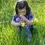 Thumbnail: Kids Bamboo Romper - Purple Tie-Dye