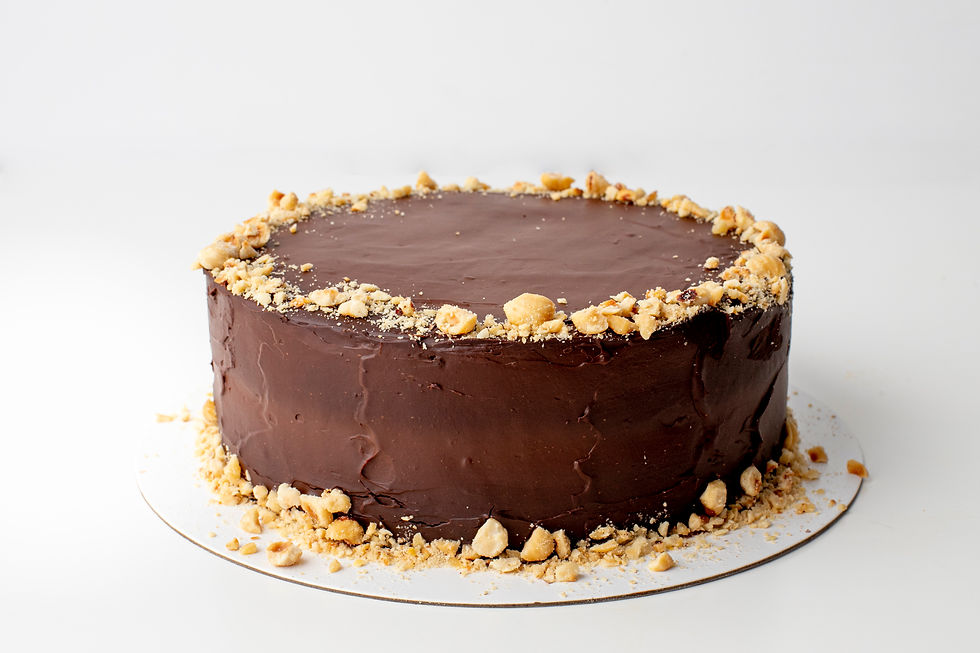 Miniatura: Tarta vegana de doble chocolate con ganache de crema de coco