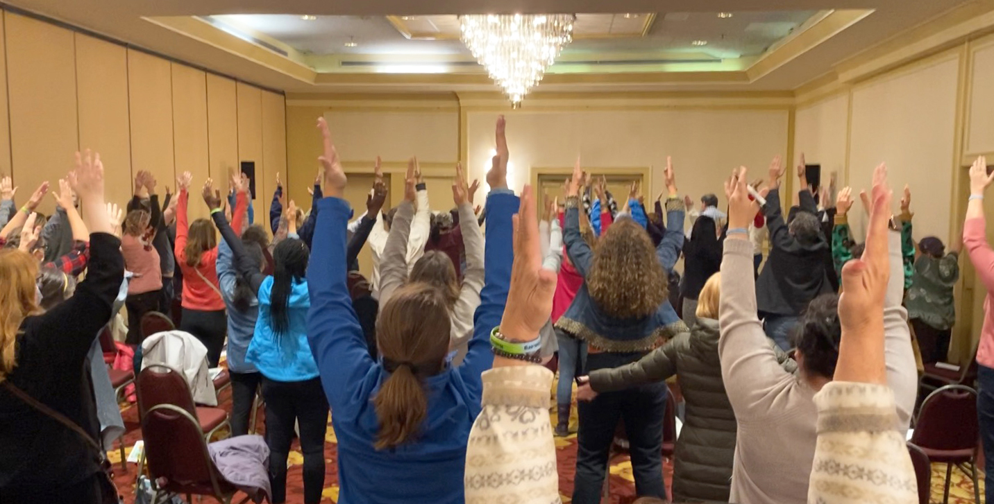 Dianne James at the Lightworkers Conference