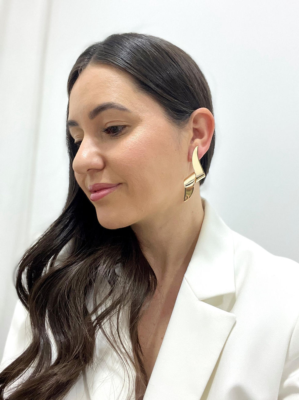 Miniatura: Brinco dourado Elegance