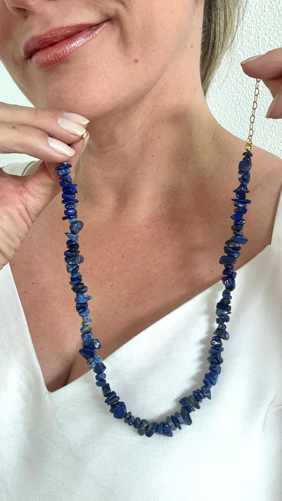 Miniatura: Colar em Lápis Lazulli
