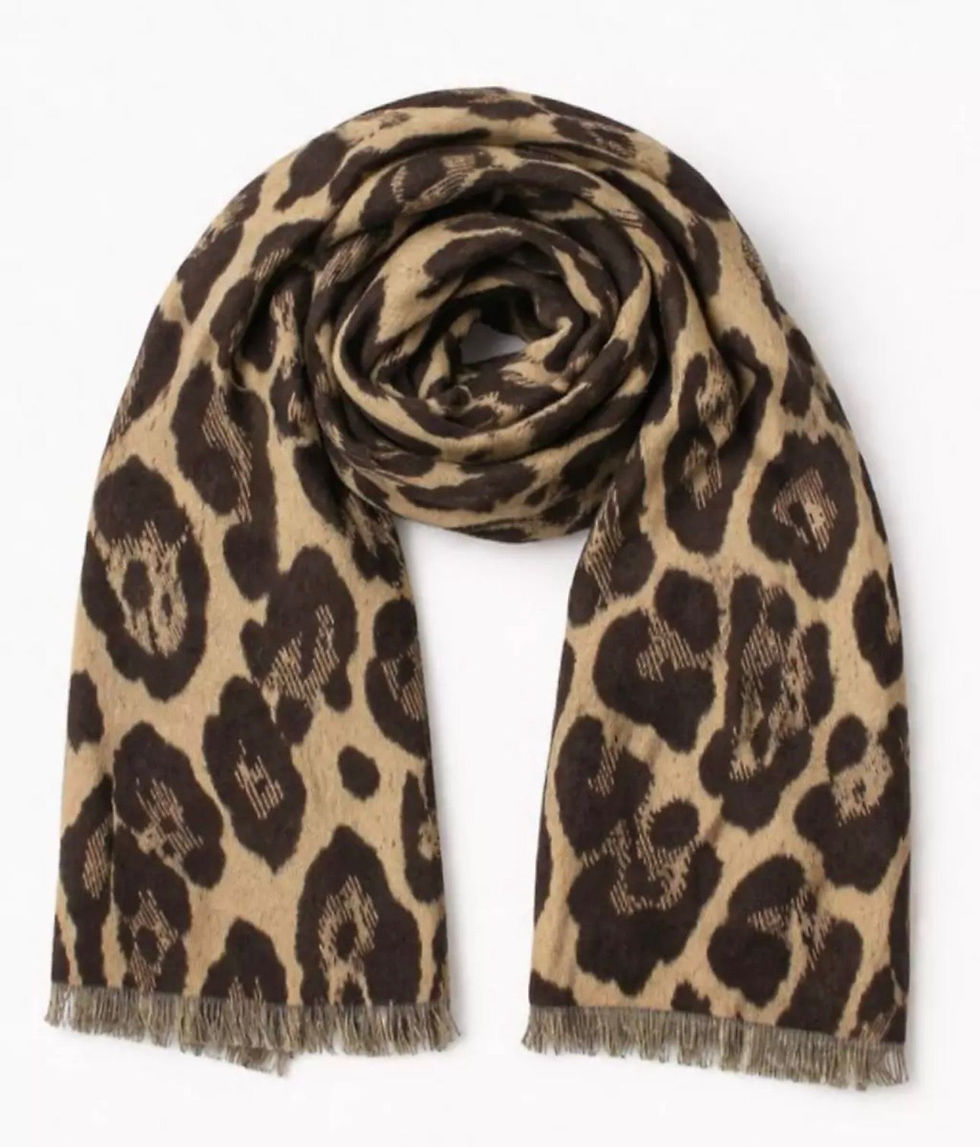 Miniatura: Manta Jacquard Caramelo e Preto