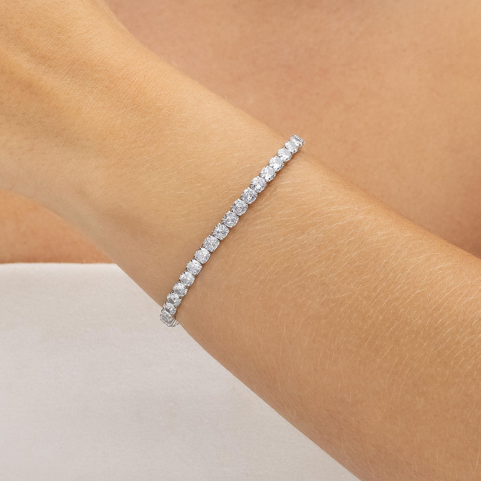 Miniatura: Pulseira em Aço - Riviera Cristais
