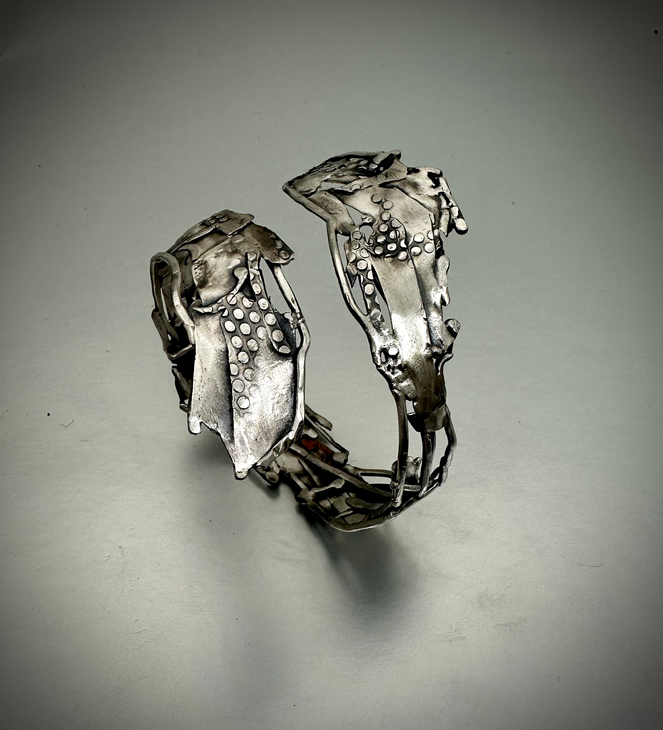 Fragments Sterling Silver Bangle