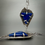 Thumbnail: Lapis Lazuli and Sterling Silver ‘Relic’ dangle earrings