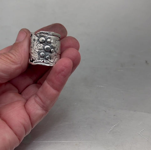 Thumbnail: Sterling Relic Ring