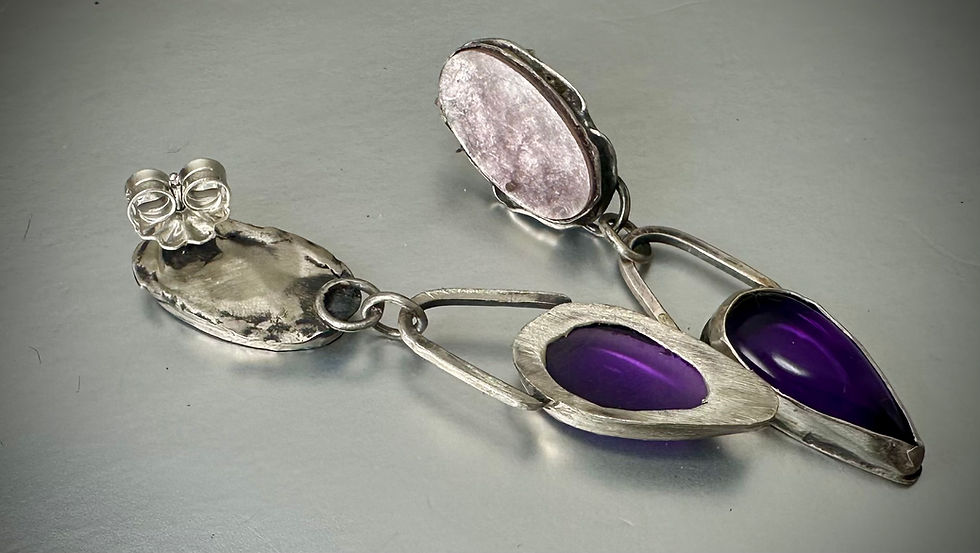 Thumbnail: Subtle Purple Earrings