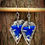 Thumbnail: Lapis Lazuli and Sterling Silver ‘Relic’ dangle earrings