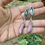 Thumbnail: Subtle Pink Peruvian Opal and Sterling Earrings
