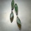 Thumbnail: Green Shades Post and Dangle Earrings