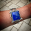 Thumbnail: Lapis Lazuli ‘Relic’ Cuff in sterling silver