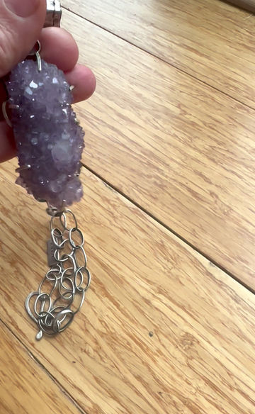 Thumbnail: Amethyst Pile Necklace
