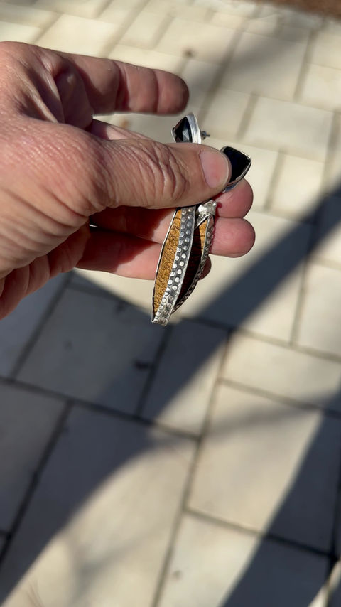 Thumbnail: Picture Jasper and Spinel Beyond Sexy Earrings
