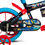 Miniatura: BICICLETA VERDEN BIKES SONIC ARO 12 PRETO/AZUL.